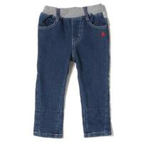 【50%OFF】裾折り返しレースつきストレートパンツ