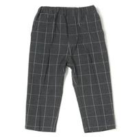 【50%OFF】チェック柄テーパードパンツ