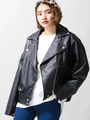 WEGO/ビッグライダースジャケット