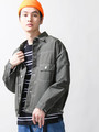 WEGO/ナイロンワークジャケット