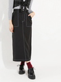 WEGO/ステッチロングスカート