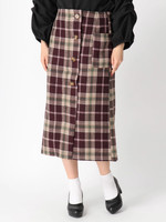 [18AW 新作アイテム]チェックスカート
