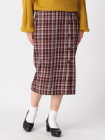 WEGO/サイドボタンナロースカート