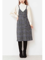 2Wayチェック柄ジャンパースカート/GYxBUチェック1(021)