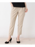 2タックテーパードパンツ/ベージュ(052)