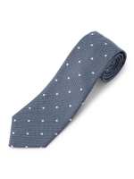 6色メランジ ドット タイ[ メンズ ネクタイ ]/ライトブルー(991)