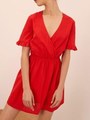 ALLEGRA DRESS/RED