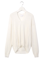 BASIC カラーKNIT/WHITE