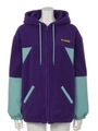 CND FLEECE BLOUSON/PURPLE×MINT