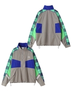 COLORBLOCK ANORAK/ライトグリーン