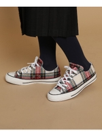 CONVERSE（コンバース） ツイードチェックスニーカー/レッド(062)
