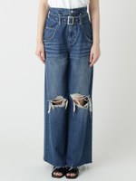 CRASH LOOSE J/W DENIM/IDG