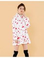 Cherries sweater dress/WHITE