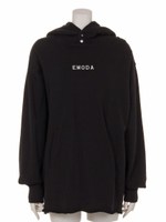 EMODA LOGO HOODIE/BLK