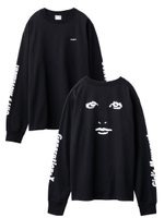 FACE REGULAR L/S TEE/ブラック