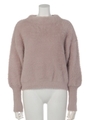 FUR KNIT（BOTTLE NECK）/LT.PINK
