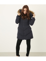 Faux Fur ストレッチダウンCT/NVY
