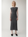 GLITTER RIB ドレス/NVY