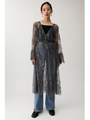 LACE LAYER ドレス/L/GRY1