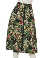 LEAF JACQUARD スカート/GREEN