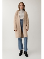 LOW GAUGE RIB ガウン/L/BEG1