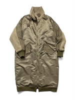 Military long coat/KHAKI