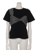 ONE SHOULDER BUSTIER T/TS/M/BLK