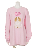 OSUWARI L/S TEE/PINK