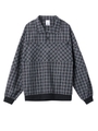 PLAID ANORAK/ブラック