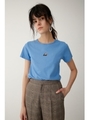 SHADOW EMBROIDERY Tシャツ/L/BLU1