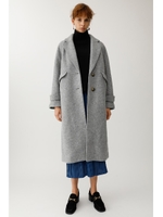 SINGLE BREASTED WOOL コート/T.GRY