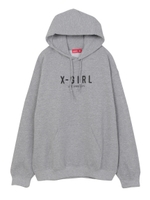 SMART LOGO SWEAT HOODIE/アッシュ