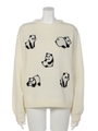 TO BE LAZY PANDA KNIT/OFF WHITE