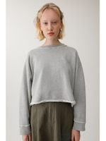 WIDE SLEEVE CROPPED トップス/T.GRY