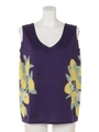 [BED&BREAKFAST]LEMON JACQUARD Sleeveless Top/PURPLE