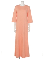 [BED&BREAKFAST]RANDOM RIB Dress/ORANGE