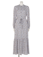 [BED&BREAKFAST]WILD ROSE Dress/GRAY