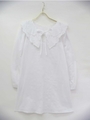 cotton mini one-piece/white