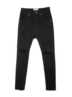eimy jeans black crash skinny/BLACK