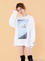 photo long tee/WHITE