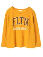 ・FLTN Tシャツ/マスタード