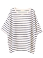 ・ボーダーBIG Tシャツ/ブルー