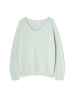 ｜美人百花 １月号掲載｜アンゴラ混ラメガーター/ライトグリーン�5(135)