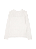 《EDIT COLOGNE》ベーシックレースカットソー/ホワイト(030)