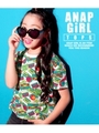 【ANAP GIRL】ラジカセ柄ワイドTシャツ/ミント(041)