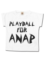 【ANAP KIDS】発泡プリントロゴTシャツ/ホワイト(001)