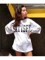 【ANAP】 バックオープンプリントTシャツ/ホワイト(001)