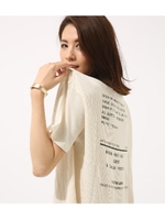 【AZUL BY MOUSSY】STOCK NO TEE/O/WHT