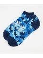 【AZUL BY MOUSSY】カモフラ柄アンクルソックス/柄NVY