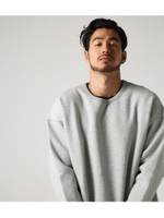 【AZUL BY MOUSSY】ヘビーウェイトスウェットビッグプルオーバー/T.GRY